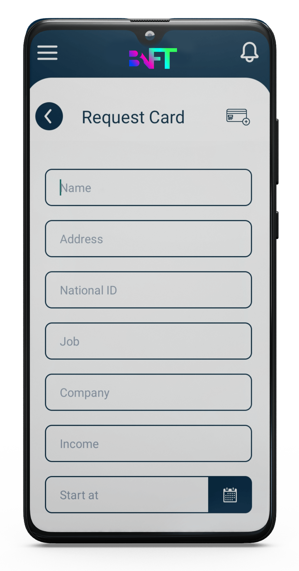 Request Card